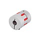 10mm - 12mm Elastyczne sprzęgło szczękowe 30x40mm CNC Silnik krokowy Sprzęgło wału wpustowego