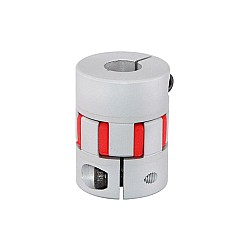 10mm - 12mm Elastyczne sprzęgło szczękowe 30x40mm CNC Silnik krokowy Sprzęgło wału wpustowego
