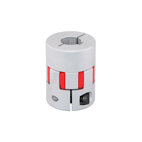 10mm - 12mm Elastyczne sprzęgło szczękowe 30x40mm CNC Silnik krokowy Sprzęgło wału wpustowego