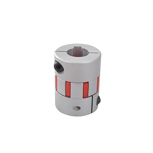 12mm - 14mm Elastyczne sprzęgło szczękowe 30x40mm CNC Silnik krokowy Sprzęgło wału wpustowego