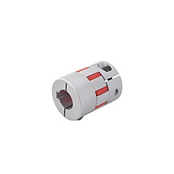 12mm - 14mm Elastyczne sprzęgło szczękowe 30x40mm CNC Silnik krokowy Sprzęgło wału wpustowego