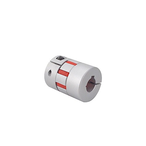12mm - 14mm Elastyczne sprzęgło szczękowe 30x40mm CNC Silnik krokowy Sprzęgło wału wpustowego