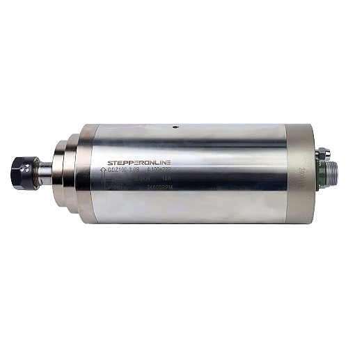 Silnik wrzeciona CNC chłodzony wodą 220V 3.0KW 24000RPM 400Hz Tuleja zaciskowa ER20