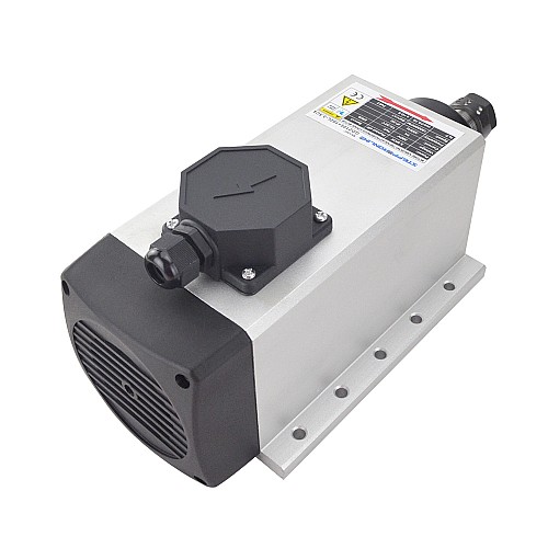 Silnik wrzeciona CNC chłodzony powietrzem 380V 3.5KW 18000RPM 300Hz Tuleja zaciskowa ER20