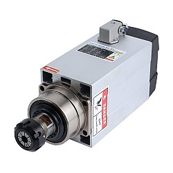 Kwadratowy silnik wrzeciona chłodzony powietrzem 380V 4.5KW 18000RPM 300Hz ER32 Collet CNC 380V
