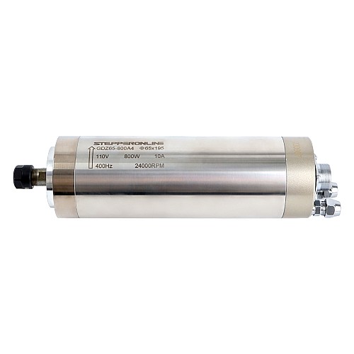Silnik wrzeciona CNC chłodzony wodą 110 V 800 W 24000 obr./min 400 Hz Tuleja zaciskowa ER11