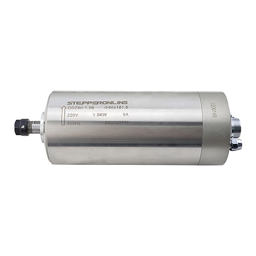 Silnik wrzeciona chłodzony wodą 220V 1.5KW 24000RPM 400Hz ER11 Collet frezarka do drewna220V AC