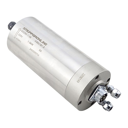 Silnik wrzeciona chłodzony wodą 220V 1.5KW 24000RPM 400Hz ER11 Collet frezarka do drewna220V AC