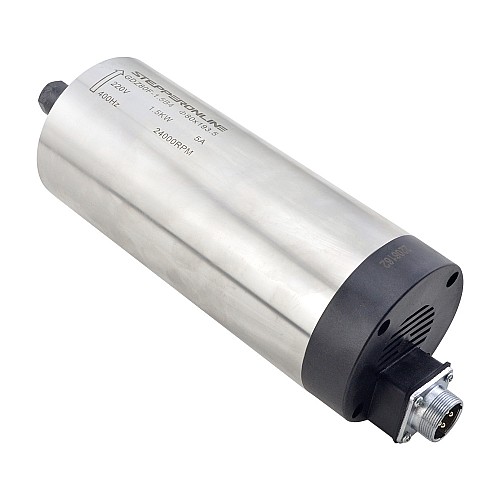 Silnik wrzecionowy chłodzony powietrzem 220V 1.5KW φ80 x 193.5mm i zestaw napędu o zmiennej częstotliwości 2HP 1.5KW 7.0A