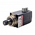 Kwadratowy silnik wrzeciona chłodzony powietrzem 110V 1.5KW 24000RPM 400Hz ER20 Collet CNC110V AC