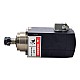 Kwadratowy silnik wrzeciona chłodzony powietrzem 110V 1.5KW 24000RPM 400Hz ER20 Collet CNC110V AC