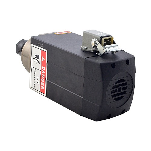Kwadratowy silnik wrzeciona chłodzony powietrzem 110V 1.5KW 24000RPM 400Hz ER20 Collet CNC110V AC