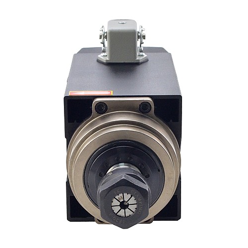 Kwadratowy silnik wrzeciona chłodzony powietrzem 110V 1.5KW 24000RPM 400Hz ER20 Collet CNC110V AC