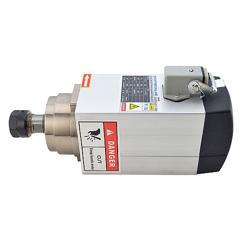 Silnik wrzeciona CNC chłodzony powietrzem 220V 1.5KW 18000RPM 300Hz Tuleja zaciskowa ER20
