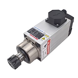 Silnik wrzeciona CNC chłodzony powietrzem 220V 2.2KW 18000RPM 400Hz Tuleja zaciskowa ER25
