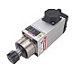Silnik wrzeciona CNC chłodzony powietrzem 220V 2.2KW 18000RPM 400Hz Tuleja zaciskowa ER25 - GDZ93x82-2.2B4 | StepperOnline