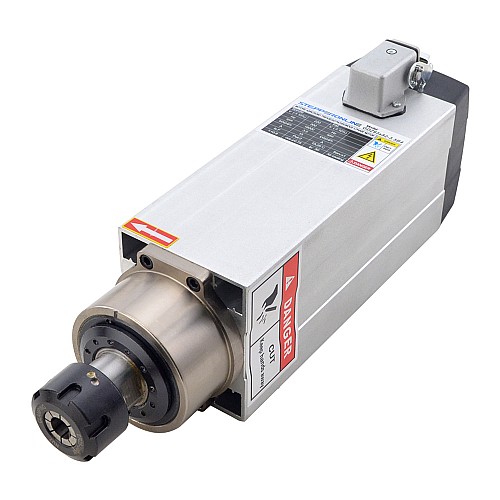Silnik wrzeciona CNC chłodzony powietrzem 220V 3.5KW 18000RPM 300Hz Tuleja zaciskowa ER25