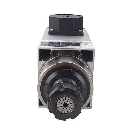 Silnik wrzeciona CNC chłodzony powietrzem 220V 2.2KW 18000RPM 400Hz Tuleja zaciskowa ER25 - GDZ93x82-2.2B4 | StepperOnline