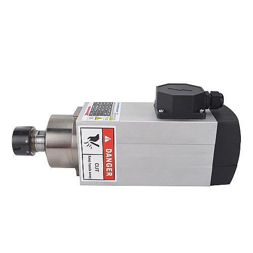 Silnik wrzeciona CNC chłodzony powietrzem 380V 2.2KW 18000RPM 300Hz Tuleja zaciskowa ER25