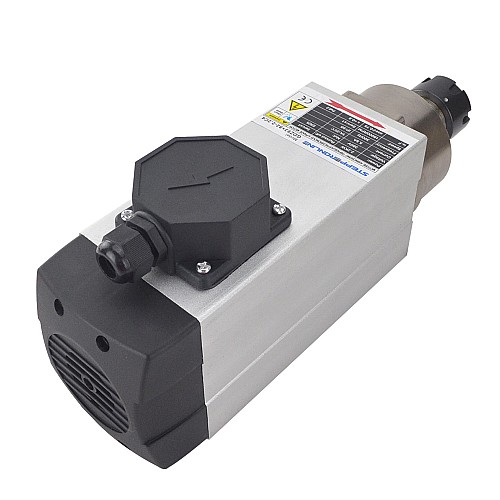 Silnik wrzeciona CNC chłodzony powietrzem 380V 2.2KW 18000RPM 300Hz Tuleja zaciskowa ER25