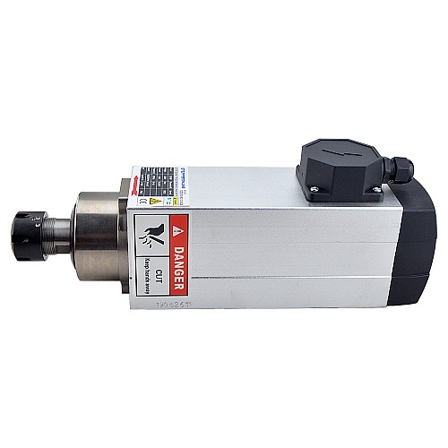 Silnik wrzeciona CNC chłodzony powietrzem 380V 3.5KW 18000RPM 300Hz Tuleja zaciskowa ER25