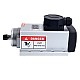 Silnik wrzecionowy chłodzony powietrzem 220V 1.5KW 80 x 73 x 175.5mm i zestaw napędu o zmiennej częstotliwości 2KM 1.5KW 7.0A