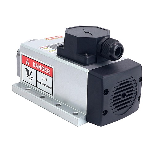 Silnik wrzecionowy chłodzony powietrzem 220V 1.5KW 80 x 73 x 175.5mm i zestaw napędu o zmiennej częstotliwości 2KM 1.5KW 7.0A