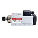 Silnik wrzecionowy chłodzony powietrzem 220V 2.2KW 80 x 73 x 193.5mm i zestaw napędu o zmiennej częstotliwości 3KM 2.2KW 12.5A