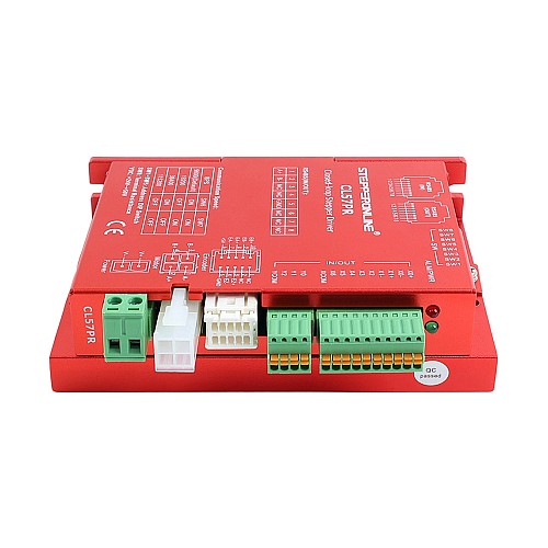 Sterownik silnika krokowego z zamkniętą pętlą Modbus RS485 seria Y 0-5,0A 20-50VDC do silników Nema 17, 23, 24 - CL57PR | StepperOnline Sterownik silnika krokowego z zamkniętą pętlą Modbus RS485 seria Y 0-5,0A 20-50VDC do silników Nema 17, 23, 24 - CL57PR | StepperOnline