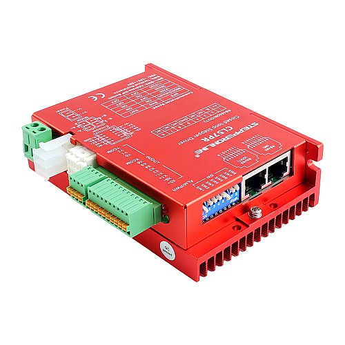 Sterownik silnika krokowego z zamkniętą pętlą Modbus RS485 seria Y 0-5,0A 20-50VDC do silników Nema 17, 23, 24 - CL57PR | StepperOnline Sterownik silnika krokowego z zamkniętą pętlą Modbus RS485 seria Y 0-5,0A 20-50VDC do silników Nema 17, 23, 24 - CL57PR | StepperOnline