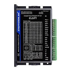 Sterownik krokowy z zamkniętą pętlą 0-8.0A 24-48VDC dla silnika krokowego Nema 17, 23, 24