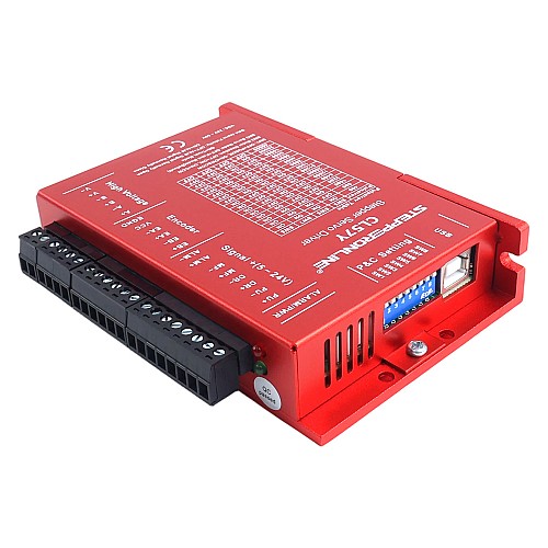 Sterownik krokowy z zamkniętą pętlą serii Y 0-7.0A 24-50VDC dla silnika krokowego Nema 17, 23, 24