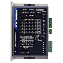 Sterownik silnika krokowego Modbus RS485 z zamkniętą pętlą 2.1-8.0A 30-110VDC lub 18-80VAC