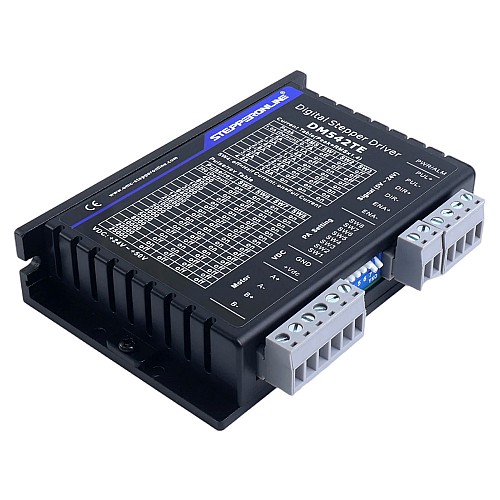 Cyfrowy sterownik silnika krokowego serii TE 1,0-4,2A 24-50VDC do silnika Nema 17, 23 - DM542TE | StepperOnline
