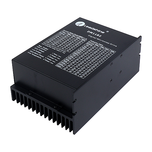 Cyfrowy sterownik krokowy 0,5-8,2A 80-150VAC dla silnika krokowego Nema 34,42 - DM1182T | StepperOnline Cyfrowy sterownik krokowy 0,5-8,2A 80-150VAC dla silnika krokowego Nema 34,42 - DM1182T | StepperOnline