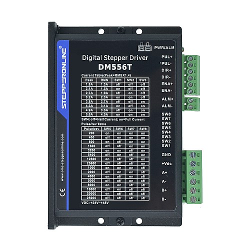 Seria TS 1 oś 3,0Nm(425oz.in) Zestaw krokowy CNC 4,2A Nema 23 Silnik krokowy i sterownik DM556T