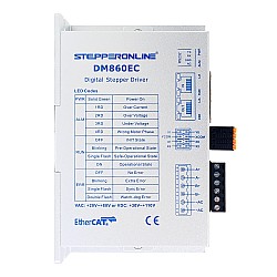 Y Series Cyfrowy sterownik silnika krokowego EtherCAT 0-8,5A 20-80VAC/30-110VDC do silnika krokowego Nema 34