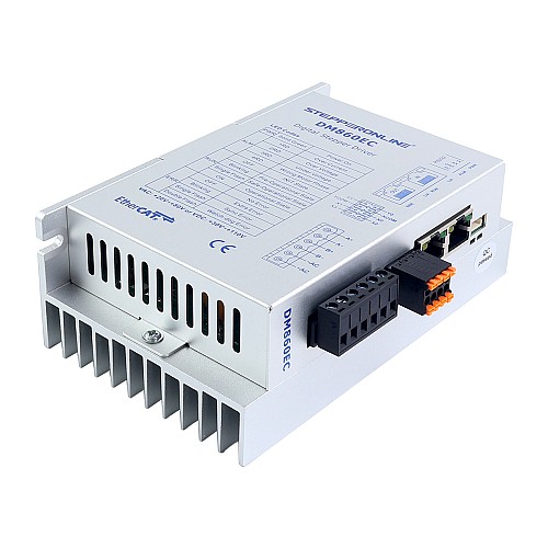 Y Series Cyfrowy sterownik silnika krokowego EtherCAT 0-8,5A 20-80VAC/30-110VDC do silnika krokowego Nema 34 - DM860EC | StepperOnline