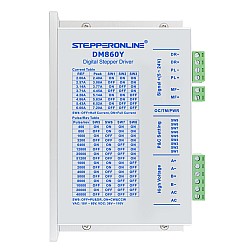 Cyfrowy sterownik krokowy serii Y 2.4-7.2A AC18V-80V/DC 36V-110V dla silnika Nema 34