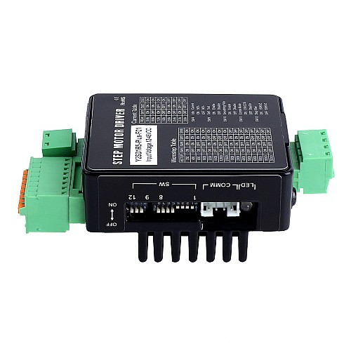 Sterownik silnika krokowego DC Pulse 0.4-3.0A 12-48VDC funkcja alarmu i sterowanie we/wy dla silnika krokowego Nema 11, 14, 17, 23