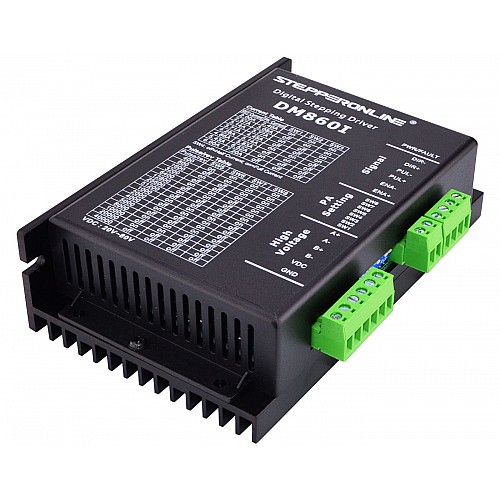 Cyfrowy sterownik krokowy 2.4-7.2A 20-80VDC do napędu CNC silnika krokowego Nema 34