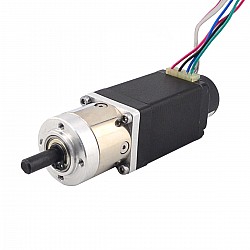 Nema 11 z zamkniętą pętlą z przekładnią krokową L=51mm Przełożenie przekładni 5:1 Enkoder 300PPR