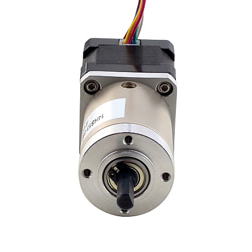 Nema 14 z przekładnią krokową z zamkniętą pętlą L=34mm Przełożenie przekładni 51:1 Enkoder 300PPR Nema 14 z przekładnią krokową z zamkniętą pętlą L=34mm Przełożenie przekładni 51:1 Enkoder 300PPR