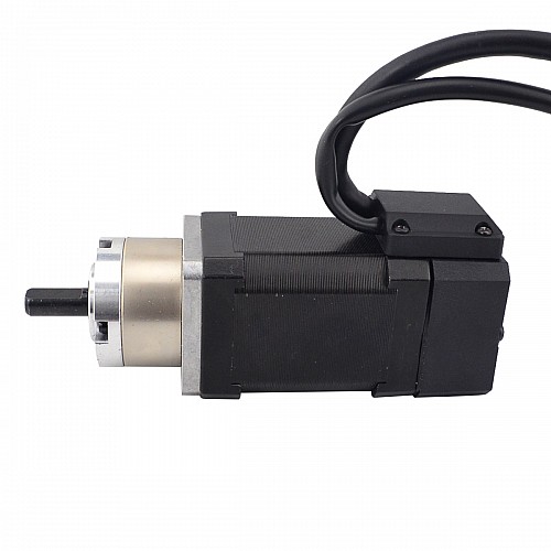 Nema 17 z zamkniętą pętlą z przekładnią krokową L=60mm Gear Raio 5:1 Enkoder 1000PPR(4000CPR)