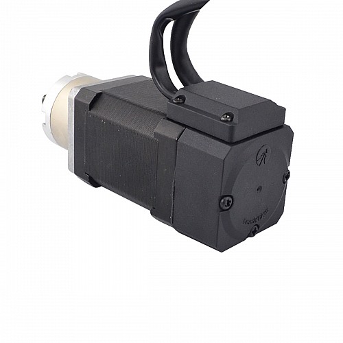 Nema 17 z zamkniętą pętlą z przekładnią krokową L=60mm Gear Raio 5:1 Enkoder 1000PPR(4000CPR)