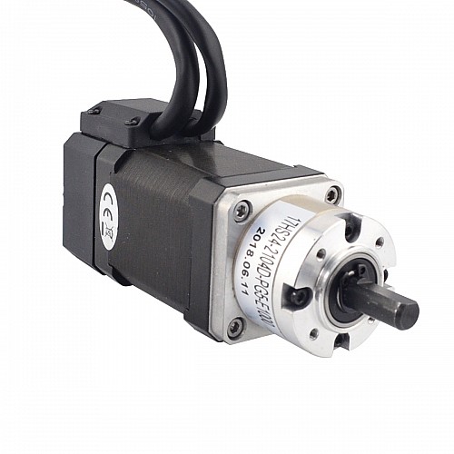 Nema 17 z zamkniętą pętlą z przekładnią krokową L=60mm Gear Raio 5:1 Enkoder 1000PPR(4000CPR)