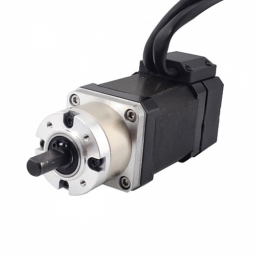 Nema 17 z zamkniętą pętlą z przekładnią krokową L=60mm Gear Raio 5:1 Enkoder 1000PPR(4000CPR)