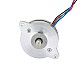 Okrągły Nema 14 Dwubiegunowy 0,9deg 5Ncm(7,08oz.in) 0,5A  Φ36x12.5mm 4 przewody - 14HR05-0504S | StepperOnline
