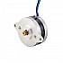 Okrągły Nema 14 Bipolarny 0,9 stopnia 9Ncm(12,75oz.in) 1,0A Φ36x17,5mm 4 przewody do Voron Stealthburner