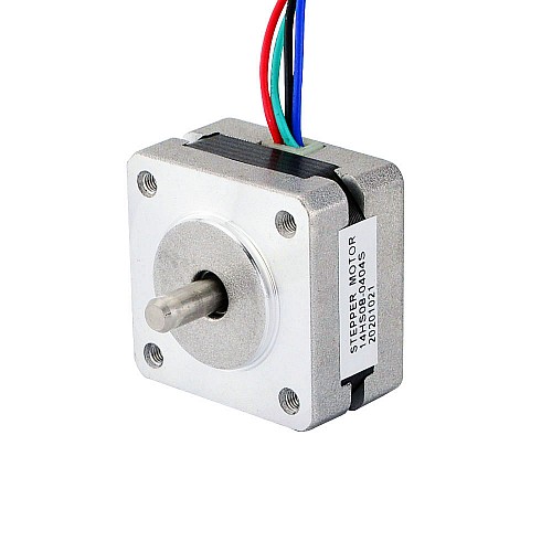 Nema 14 Dwubiegunowy 1,8st. 5Ncm(7,08oz.in) 0,4A 35x35x20mm 4 przewody